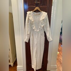 LOVE THIS Adorable Denim Eyelet Jumpsuit